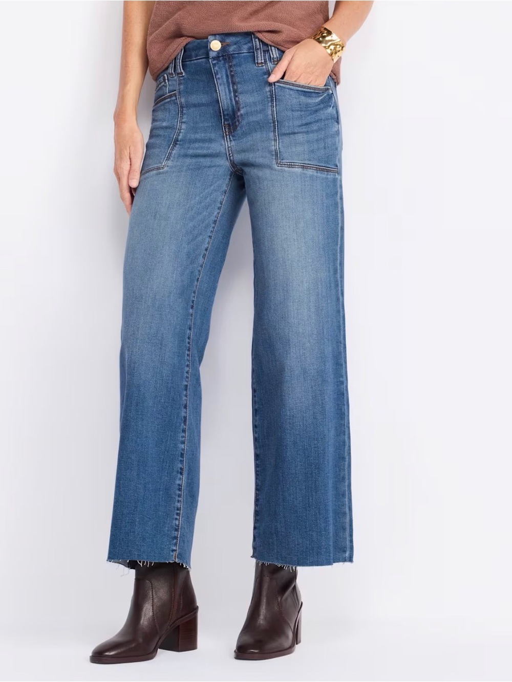 Kut from the Kloth Blue Wide-Leg 16W Jeans